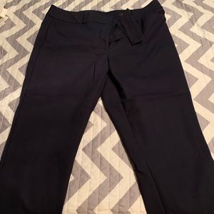 Loft Navy Julie Skinny Ankle Dress Pants *Sz 12*